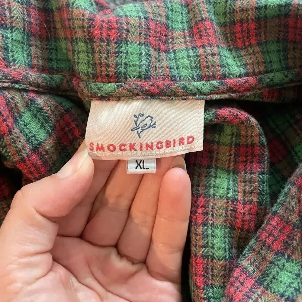 Smockingbird Flannel Pajamas